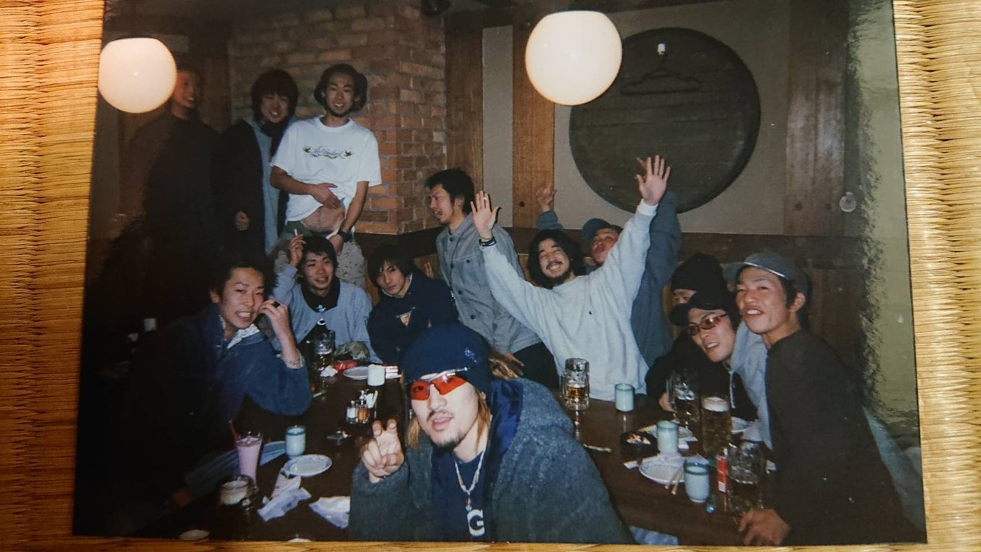 高校三年生、REDでの一枚